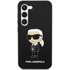 Etui Karl Lagerfeld Silicone Ikonik na Samsung Galaxy S23+ - czarne