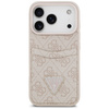 Etui Guess 4G Double Card Triangle do    iPhone 17 Pro różowy