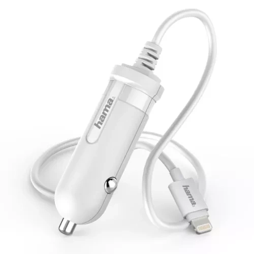 Hama 2.4A car charger for Apple iPad iPhone iPod Lightning power supply