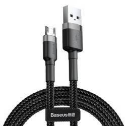 Baseus Cafule Cable CAMKLF-CG1 USB-A / micro USB 1.5A 2 m - black-gray DAMAGED PACKAKING