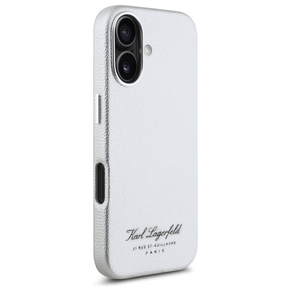 Karl Lagerfeld KLHCP16SPGWCMKHG iPhone    16 6,1" hardcase szary/grey hotel RSG