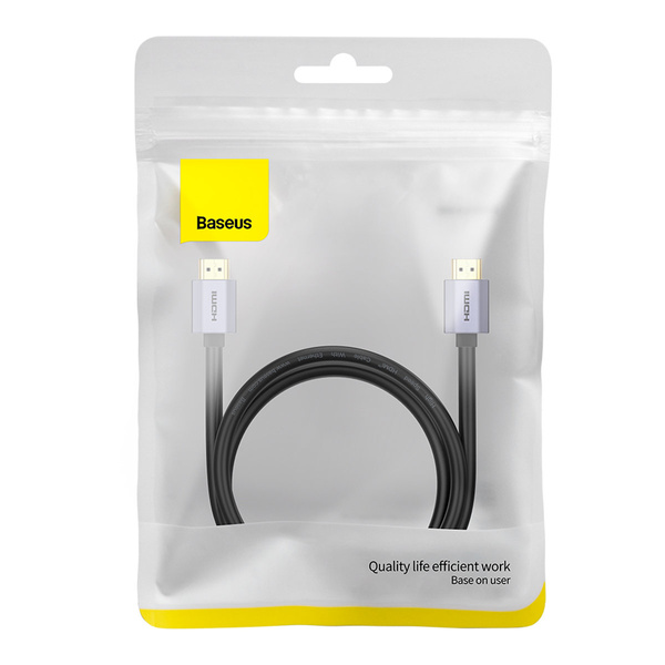 BASEUS HIGH DEFINITION SERIES HDMI 2.0 4K 60HZ 1.5M CABLE BLACK (WKGQ020101)