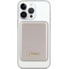 Guess Powerbank indukcyjny 15WGUPBM5ALGSGD 5000mAh złoty/gold MagSafe Metal Script Logo