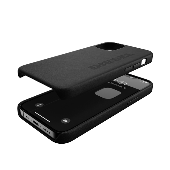DIESEL MOULDED PREMIUM LEATHER WRAP CASE IPHONE 6 / 6S / 7 / 8 BLACK