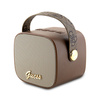Guess głośnik Bluetooth GUWSB2P4SMWSpeaker mini brązowy/bown 4G Leather Script Logo with Strap