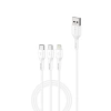 FONENG cable X36 3in1 3A 1.2M White