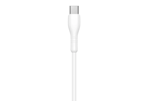 JELLICO kabel B9 USB-C - USB-C PD 66W 1M Biały