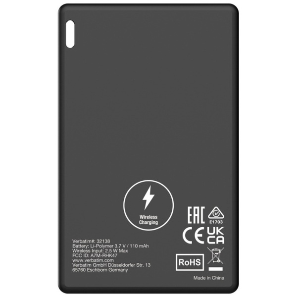 Verbatim My Finder Card Bluetooth        czarny/black - urządzenie do śledzenia MYFCR-01B 32138