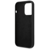 Guess GUHCP14XSLSMK iPhone 14 Pro Max6,7" czarny/black hard case Silicone Vintage Gold Logo
