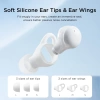 TWS Joyroom JR-TS2 Cozydots Series wireless headphones with active noise reduction, Bluetooth 5.3 - white