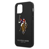 Etui U.S. Polo Assn. Embroidery Collection na iPhone 12 / iPhone 12 Pro - czarne