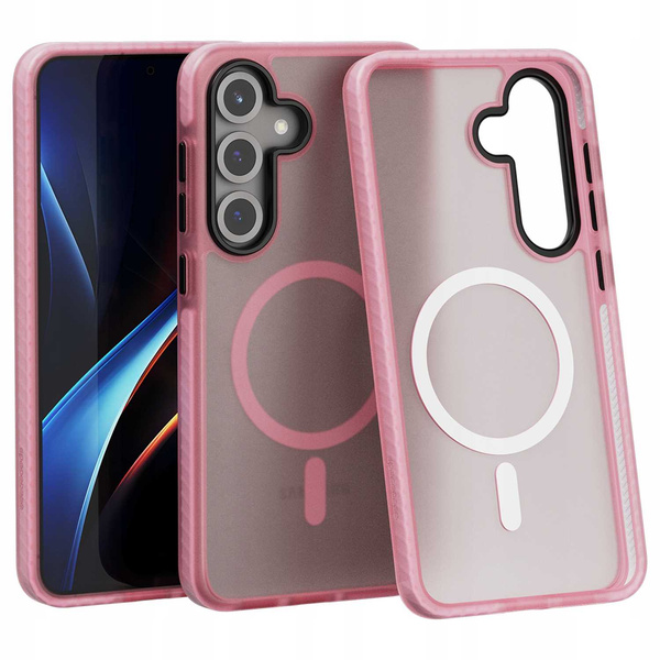 Spacecase Etui Hybrid Fusion Mag Galaxy S25+ pink