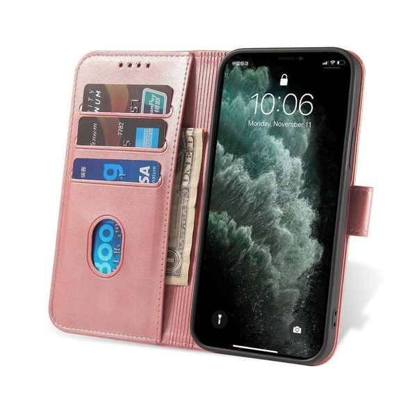 MAGNET CASE ELEGANT CASE FLIP COVER WITH STAND FUNCTION XIAOMI REDMI NOTE 11 PRO 5G / 11 PRO PINK