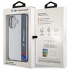 BMW BMHCP16M23HTFEG iPhone 16 Plus 6.7"   szary/grey hardcase Motorsport IML Vertical Stripe