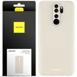Spacecase Etui Silicone Case Redmi Note 8 Pro bone