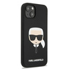 Karl Lagerfeld KLHCP13SSLKHBK iPhone 13 mini 5,4" czarny/black hardcase Silicone Karl's Head