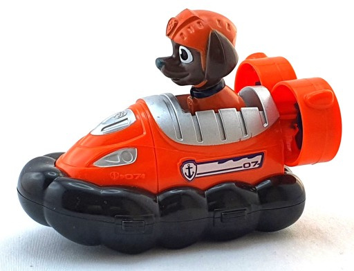 PSI PATROL SPIN MASTER MINI PLASTIC VEHICLE ZUMA