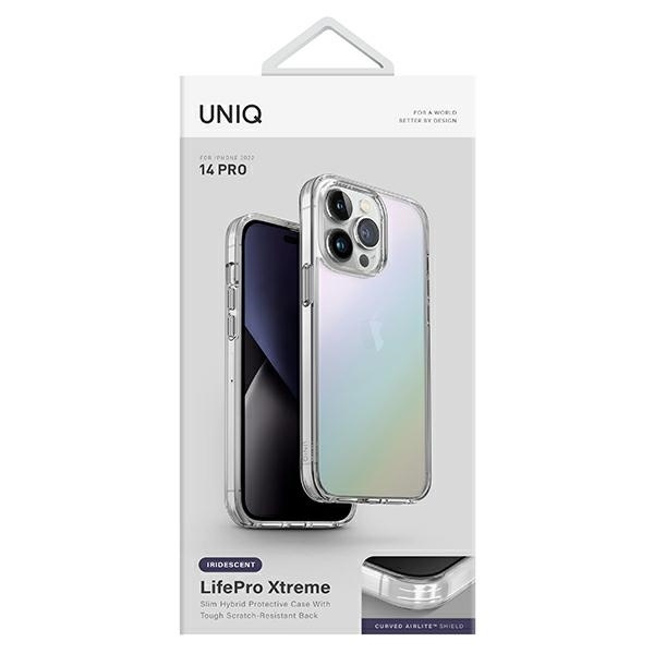 Etui Uniq LifePro Xtreme na iPhone 14 Pro - opalizujące
