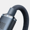 Kabel Baseus CAJY000705 USB-C - USB-C PD QC 100W 5A 480Mb/s 2m - fioletowy