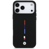 Etui BMW M Silicon Tricolor Line MagSafe do iPhone 17 Pro Max czarny