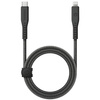 ENERGEA kabel Flow USB-C - Lightning C94 MFI 1.5m czarny/black 60W 3A PD Fast Charge