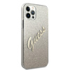 Guess GUHCP12MPCUGLSGO iPhone 12/12 Pro6,1" złoty/gold hardcase Glitter Gradient Script
