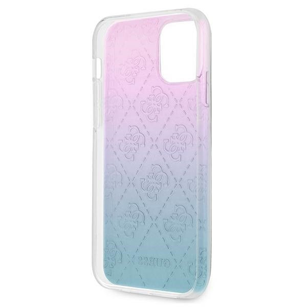 Guess GUHCP12L3D4GGBP iPhone 12 Pro Max6,7" niebiesko-różowy/blue&pink hardcase 4G 3D Pattern Collection