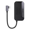 BASEUS PADJOY UNIVERSAL USB-C HUB FOR TABLET / SMARTPHONE 4IN1 USB-C - DARK GRAY