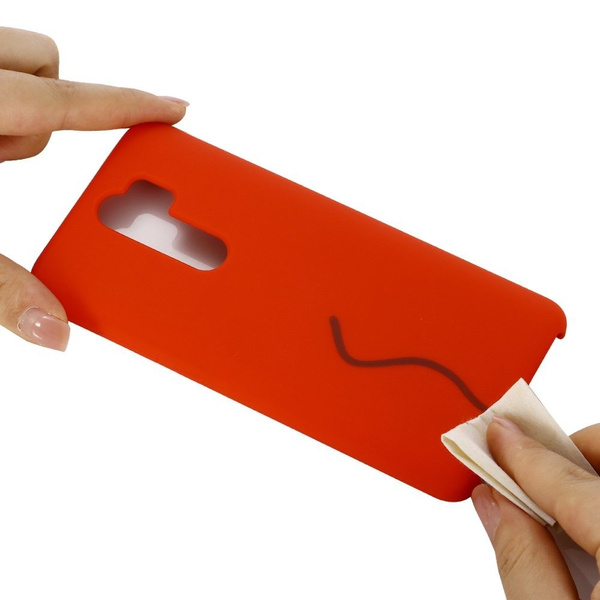 ETUI SILICONE CASE XIAOMI MI NOTE 10 CZERWONY