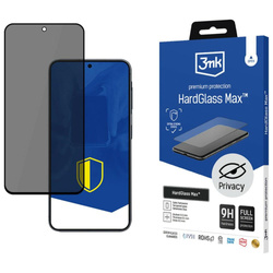 Szkło prywatyzujące 3MK HardGlass Max Privacy do Samsung Galaxy S25 FE