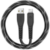 ENERGEA kabel Nyloflex USB - LightningCharge and Sync C89 MFI 1.5m czarny/black