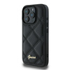 Guess GUHCP16LPSQSQSK iPhone 16 Pro6.3" czarny/black hardcase Quilted Metal Logo