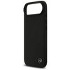 Etui Mercedes Leather Large Laurel Leave MagSafe do iPhone Air czarny