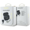 Słuchawki TWS Guess Glossy Effect        Printed Classic Logo & Charm czarny