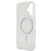 Guess GUHMP16SHFGERET iPhone 166.1" przeźroczysty/transparent hardcase IML Glitter Circle MagSafe