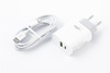 CALLME CHARGER LS13 2 USB QC3.0+PD WHITE WITH LIGHTNING CABLE