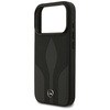 Etui Mercedes Leather The Move MagSafe   do iPhone 17 Pro czarny