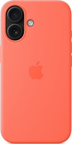 APPLE iPhone 16 Silicone Case with MagSafe - Tangerine MDGN4ZM/A otwarte opakowanie