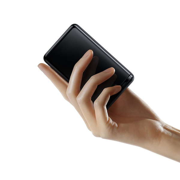 Powerbank Baseus Magnetic Bracket z MagSafe 10000mAh 20W - różowy + kabel USB-C 60W 0.5m