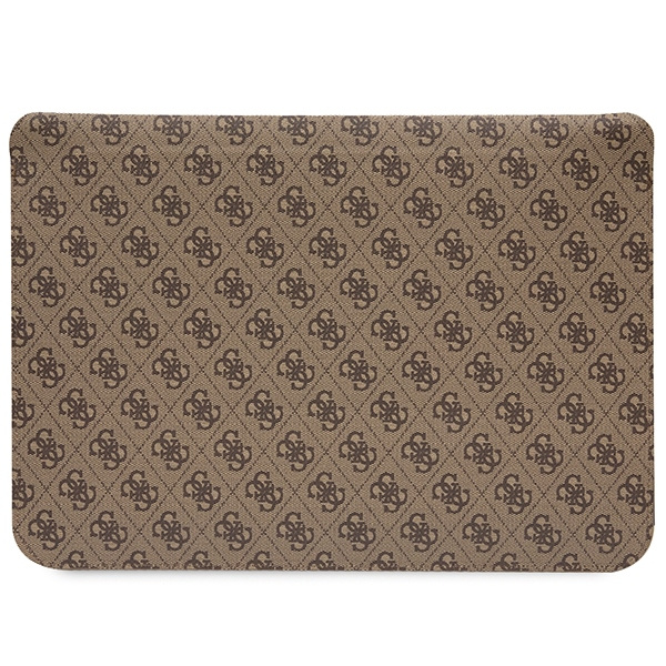 Guess Sleeve GUCS14P4RPSW 14" brązowy/brown 4G Printed Stripes