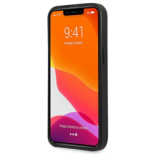 Guess GUHCP13LG4GLGR iPhone 13 Pro / 136,1" szary/grey hardcase 4G Stripe Collection
