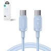Joyroom Multi-Color Series A14 USB-C / USB-C Cable 100W 1.2 m - Blue