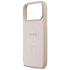 Etui Guess Saffiano Classic Logo MagSafe do iPhone 17 Pro Max różowy