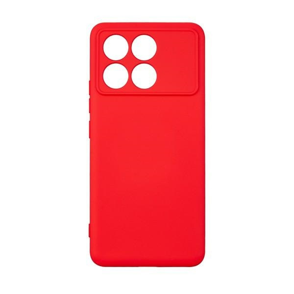 Beline Etui Silicone Xiaomi Poco F6 Pro czerwony/red