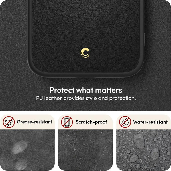 Etui Spigen Cyrill Kajuk Mag z MagSafe na iPhone 14 Plus - czarne