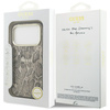 Etui Guess Python Pattern MagSafe do     iPhone 17 Pro brązowy