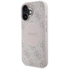 Etui Guess 4G Circle Classic Logo        MagSafe do iPhone 16 różowy
