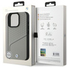 BMW BMHMP16X23RDCLG iPhone 16 Pro Max     6.9" szary/grey hardcase Sign Leather Textured and Line MagSafe