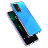 Spring Case pokrowiec żelowe etui z kolorową ramką do Samsung Galaxy A52s 5G / A52 5G / A52 4G ciemnoniebieski