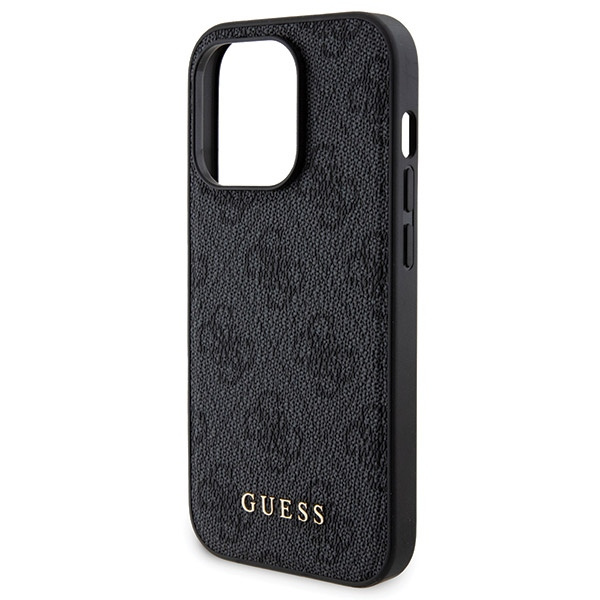 Zestaw Guess GUBPM5P13X4GEMGK iPhone13 Pro Max 6.7" hardcase + Powerbank 5000mAh MagSafe czarny/black 4G Metal Logo